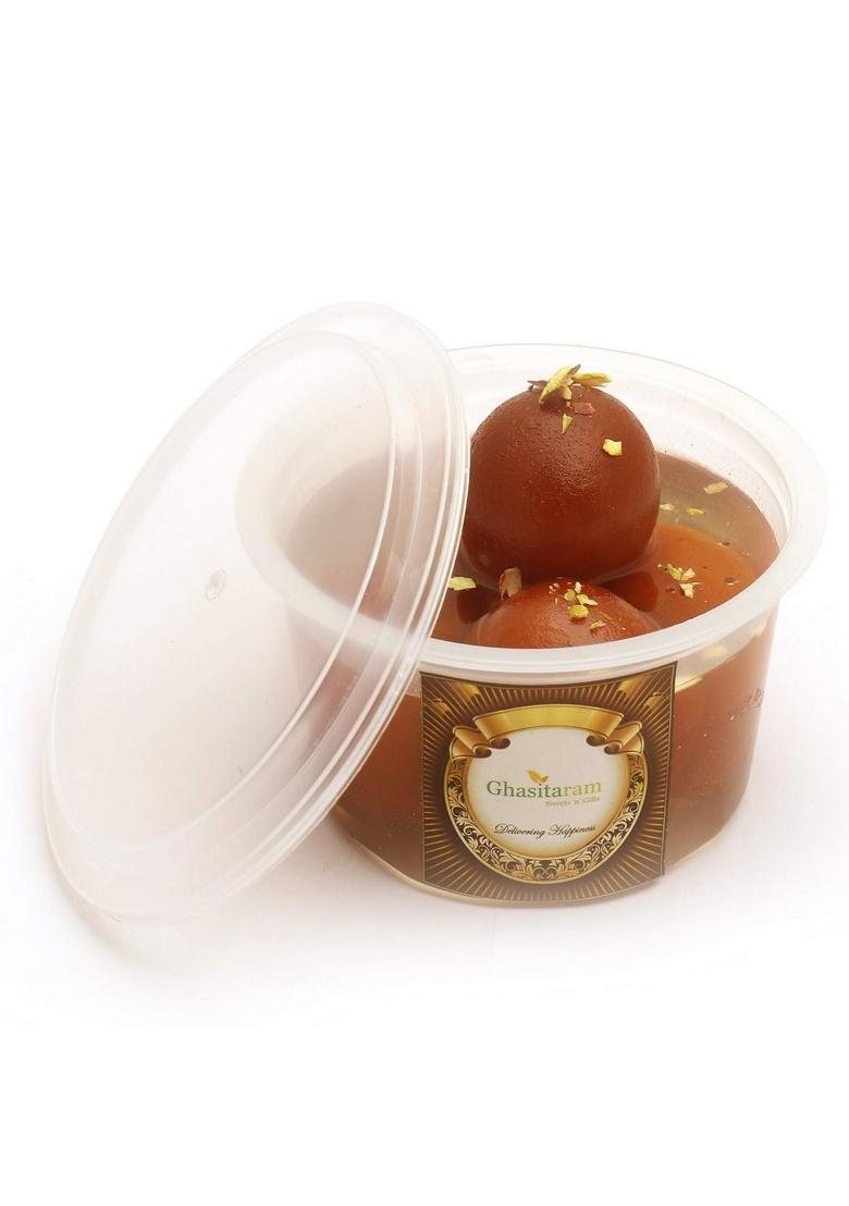 Ghasitaram Gifts Fresh Gulab Jamun Pack Small |Sweets|Sweets Gift Pack|Diwali Sweets|Indian Mithai|Diwali Sweets Box