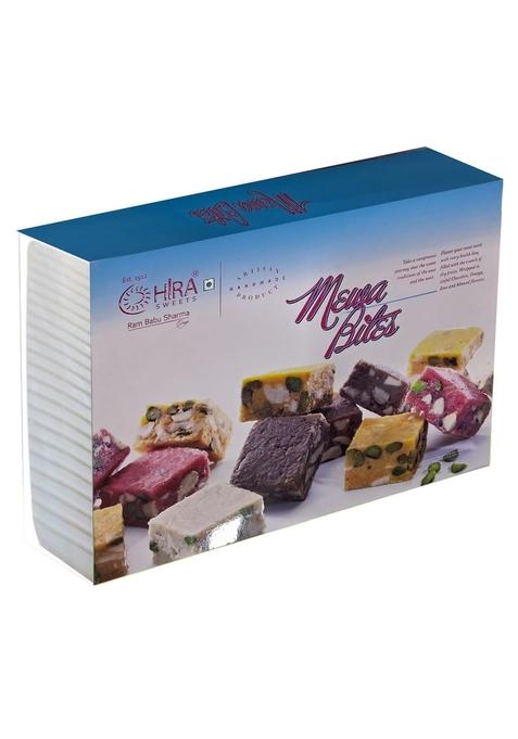 HIRA SWEETS Dry Fruits Barfi (500 g) | Mewa Bites Burfi Indian Mithai Made with Pure Desi Ghee Handcrafted Traditional Festival Gift Pack