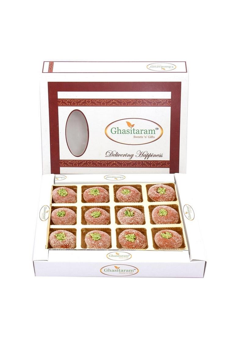 Ghasitaram Gifts Sweets- Mathura Peda In White Box, 250gm