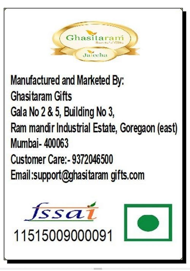 Ghasitaram Gifts Sweets- Mathura Peda In White Box, 250gm