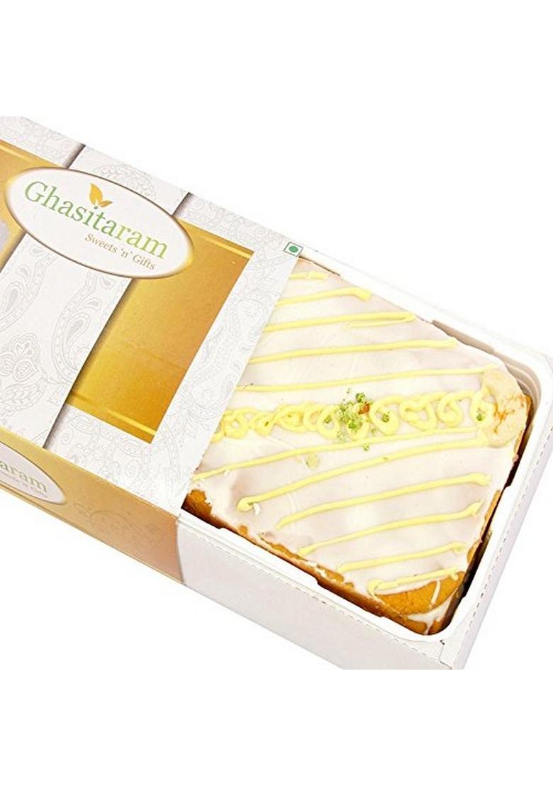 Ghasitaram Gifts Mango Irish Cake|Sweets|Sweets Gift Pack|Diwali Sweets|Indian Mithai|Diwali Sweets Box|