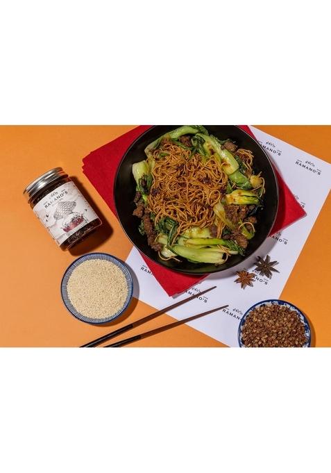 RAMANO'S Chilli Oil Variety Pack of 4, 120Gms Each with Honey, Fiery OG, Garlic Crisp, Shrimp, Sweet & Spicy Combo, Perfect for Dip Drizzling Fried Rice, Noodles, Pizza Pasta