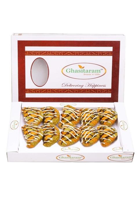 Ghasitaram Gifts Holi Hamper Designer Gujiya