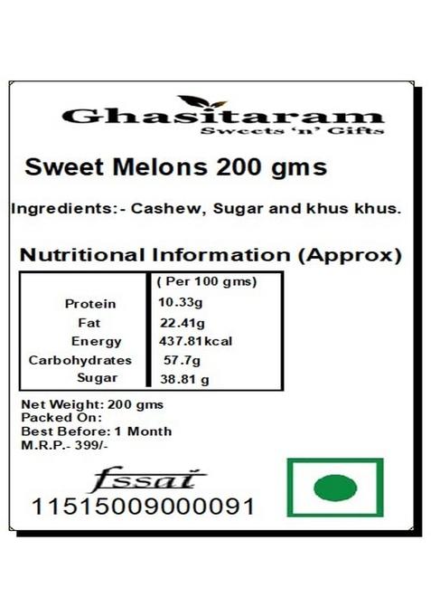 Ghasitaram Gifts Sweets