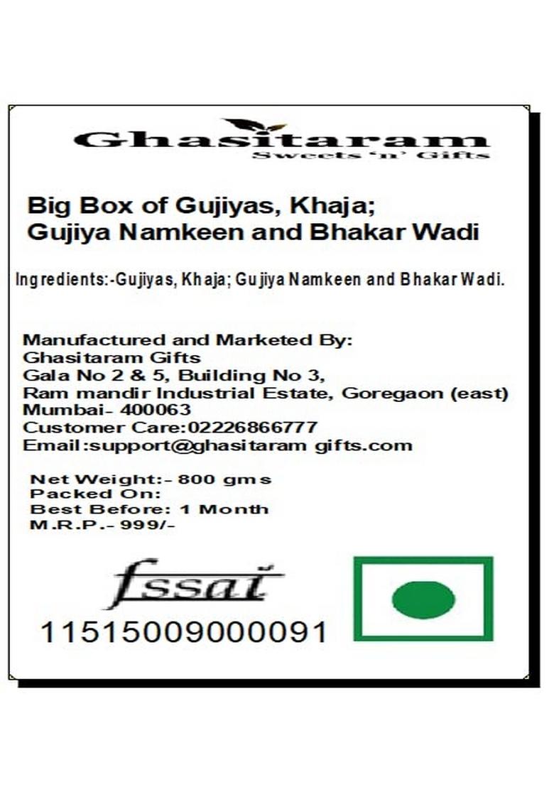 Ghasitaram Gifts Holi- Sweets/ Holi Hampers/