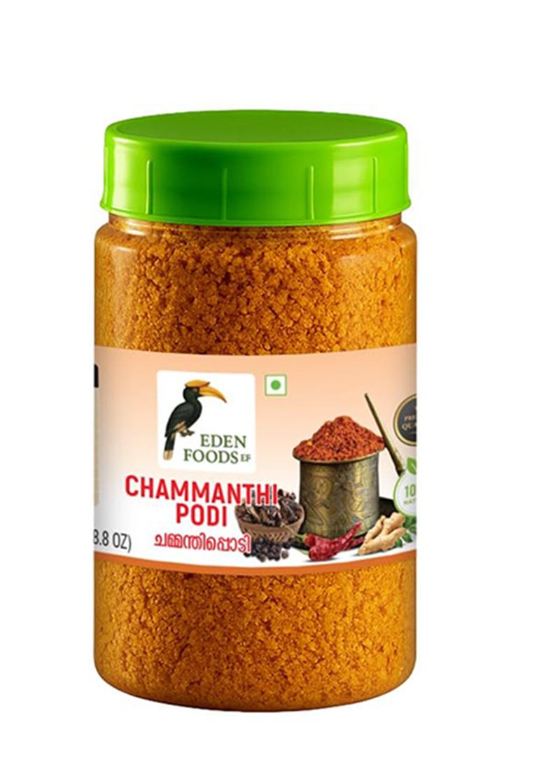 Eden Food Ef Chammanthi Podi | Cocunut Chutney Powder 200 Gm Dry Roasted Shredded Cocunuts Ans Spices Of Kerala
