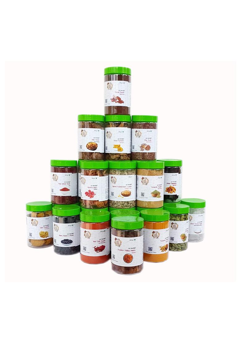 Ljl Traders Malabar Tamarind / Brindle Berry Kudampuli /Kokam Kokum Garcinia Cambogia Whole [Homestead Produce From Idukki] 150Gm