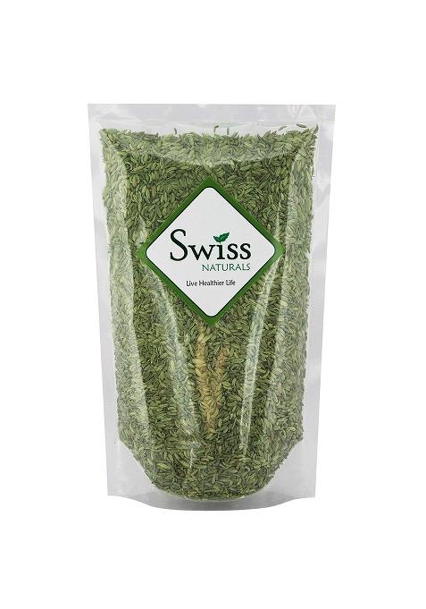 Swiss Naturals Fennel Seeds | Saunf Fresh Sauf Variyali, 400G