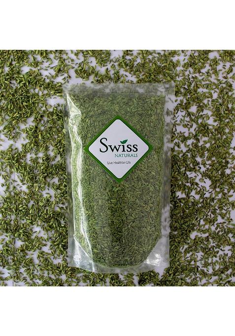 Swiss Naturals Fennel Seeds | Saunf Fresh Sauf Variyali, 400G