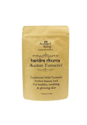 Ancient Living Pure & Natural Organic Kasturi | Haldi Manjal |Turmeric Powder For Face And Body Skin Whitening Pack -200 G Set Of 2 (100Gm Each)