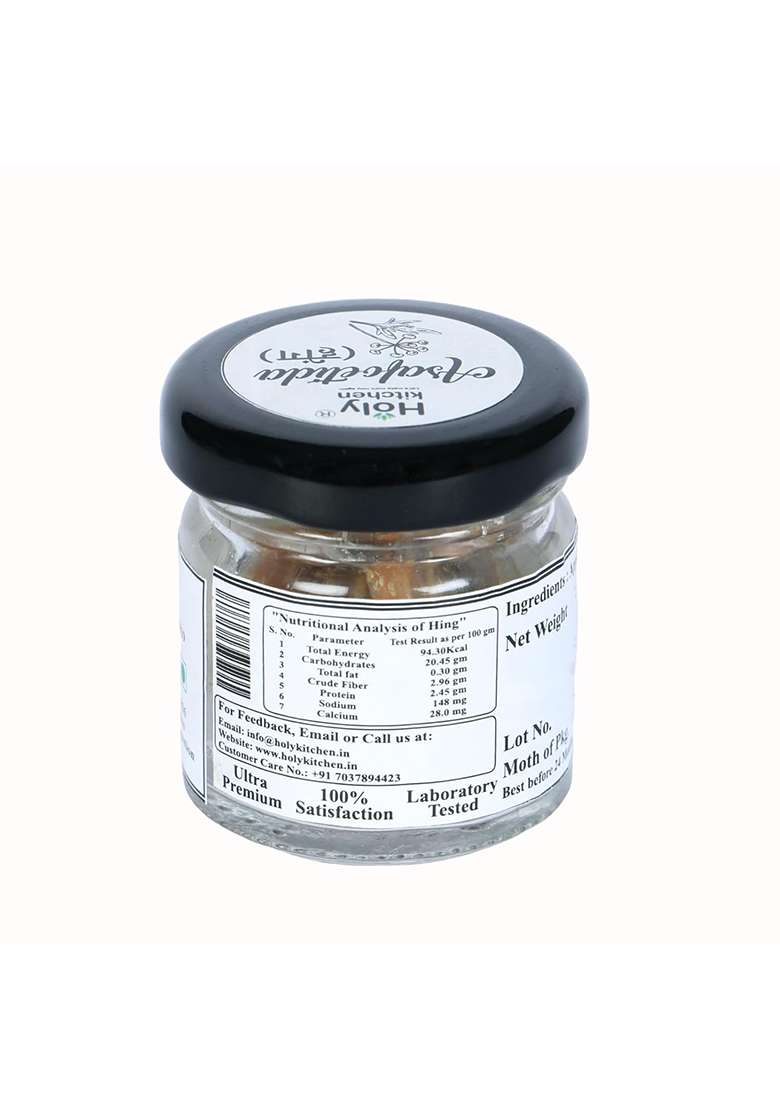 Holykitchen Holy Kitchen 8Gm Premium Hathras Hing | Pure Natural Granule Asafoetida Free Wati - Indya