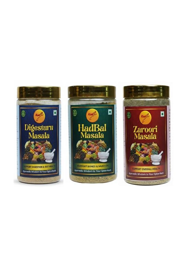 Kusom Hadbal & Digesturn Zaroori Masala (Combo Of 3) | Blend Spices Herbs