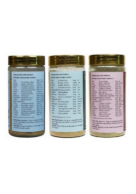 Kusom Hadbal & Digesturn Zaroori Masala (Combo Of 3) | Blend Spices Herbs