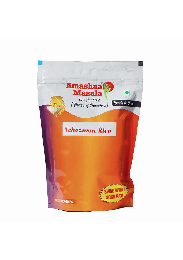 Amashaa Masala Eat For Live... -Schezwan Fried Rice Premix-500Gm|Best Premix|Ready To Cook Rice|Ready Cook|Fried Rice|Homemade|Schezwan Rice|Schezwan