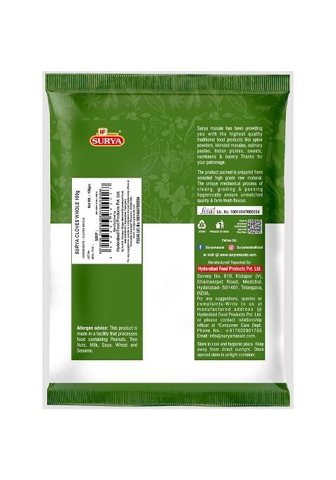 Surya 100Gm Cloves |Lavang Whole | Laving Labango Lavangalu Ruang Krambu