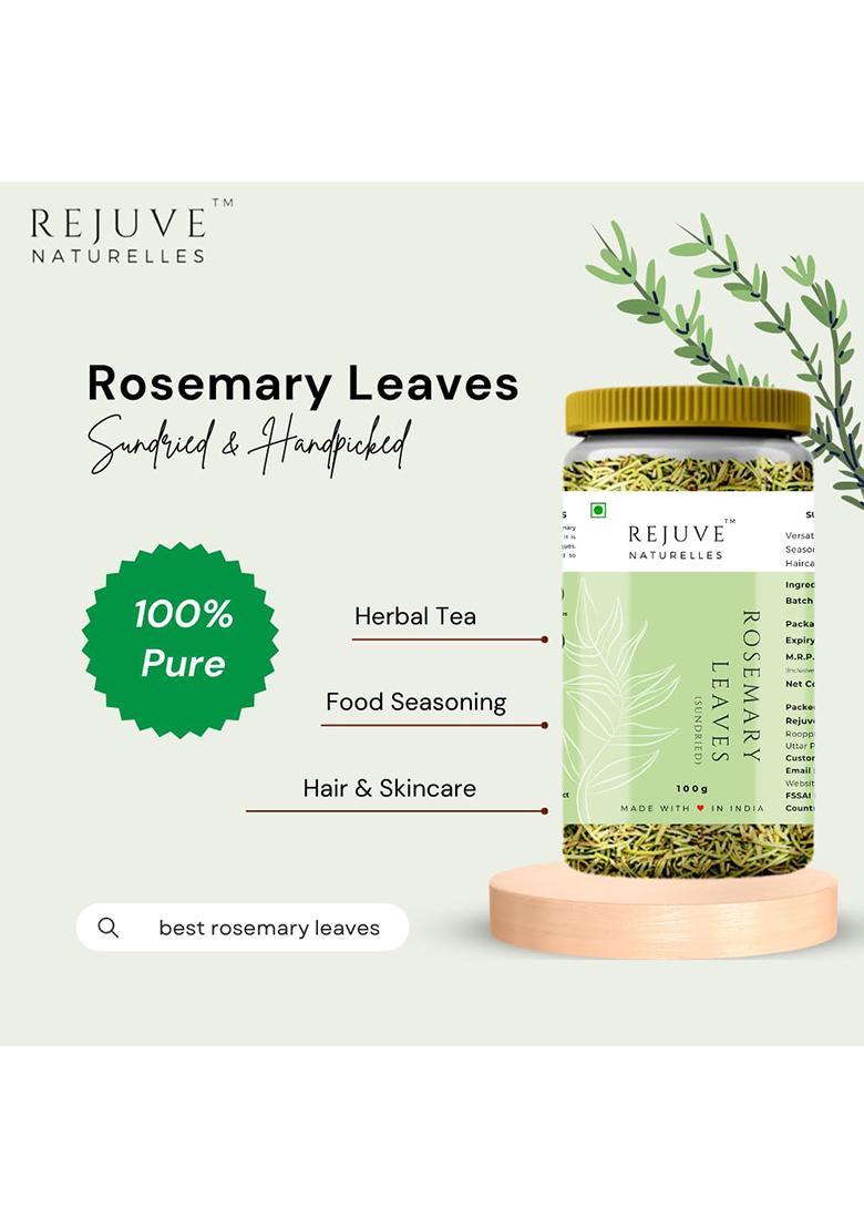 Rejuve Naturelles Sun Dried Rosemary Leaves