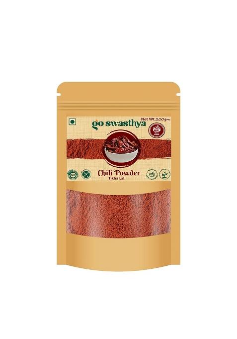 Goswasthya Turmeric Haldi And Red Chilli Mirchi Powder | Preservatives Free Indian Spices Pack Of 2 400 Gram