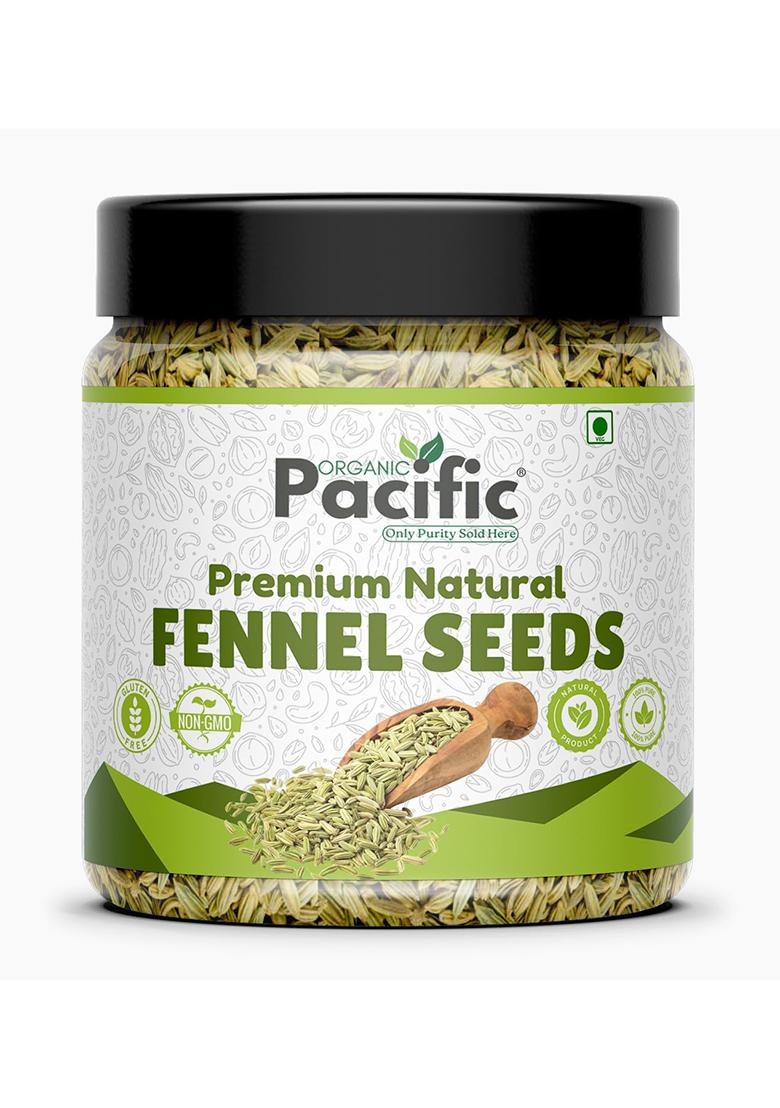 Organicpacific Fennel Seeds | Saunf For Digestion & Fresh Breath Natural Aromatic Spice Cooking Mouth Freshener 1Kg