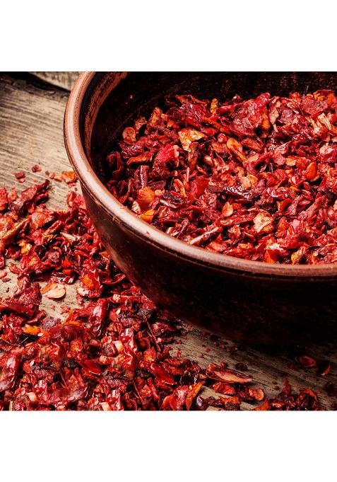 Geo-Fresh Organic Chilli Flakes, 30G (Pack Of 2)| For Pizza, Pasta, Garlic Bread, Italian Cusines| No Artifical Colour & Preservatives| 100% Organic, Non-Gmo, Usda Certified, Jaivik Bharat Certified