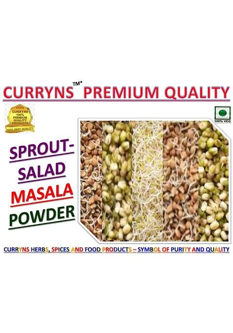 Curryns Sprout Salad Masala Powder | Spices With Natural Oils Ready For Healthy Delicious & Cooking(100 Gm)