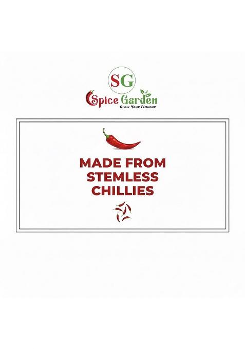Spice Garden Masale Guntur Chilly Powder | Red Chilli For Daily Cooking Absolute Purity No Artificial Colors And Preservatives (1 Kg)