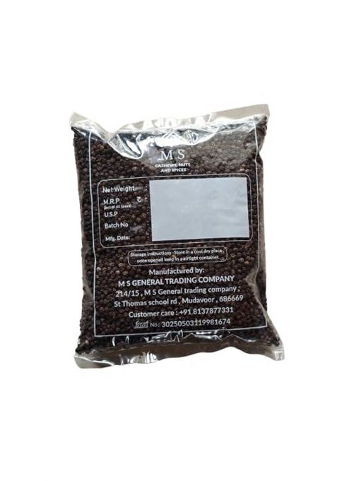 M S General Trading Company Premium Whole Black Peppercorns Bold Tellicherry Variety | Handpicked From Kerala Plantations Kali Mirch Piper Nigrum Aromatic Pepper For Cooking, Masala, Pickle & Ayurveda 500G, Msgtco