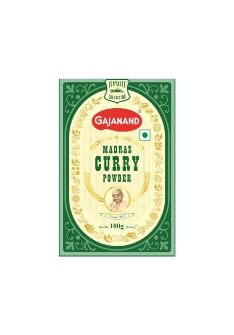 Gajanand Madurai Curry Powder, 100G (Pack Of 2)