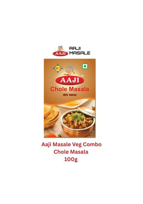 Spg Aaji Masale Flavour Fiesta Combo Chole, Pav Bhaji & Chicken Biryani Masala 100G Each (Pack Of 3)