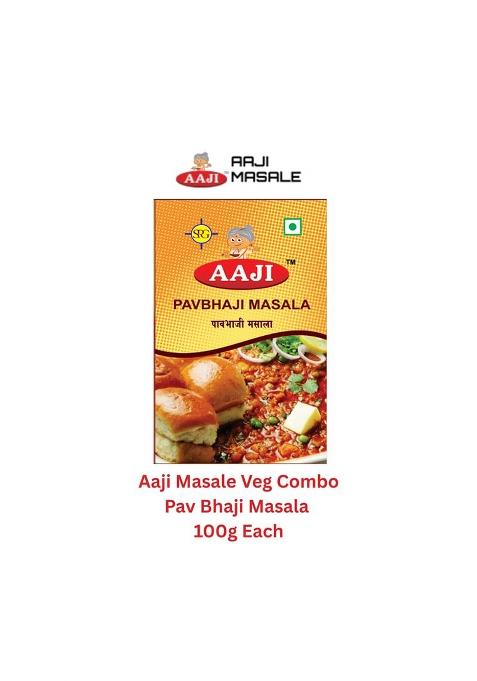Spg Aaji Masale Flavour Fiesta Combo Chole, Pav Bhaji & Chicken Biryani Masala 100G Each (Pack Of 3)