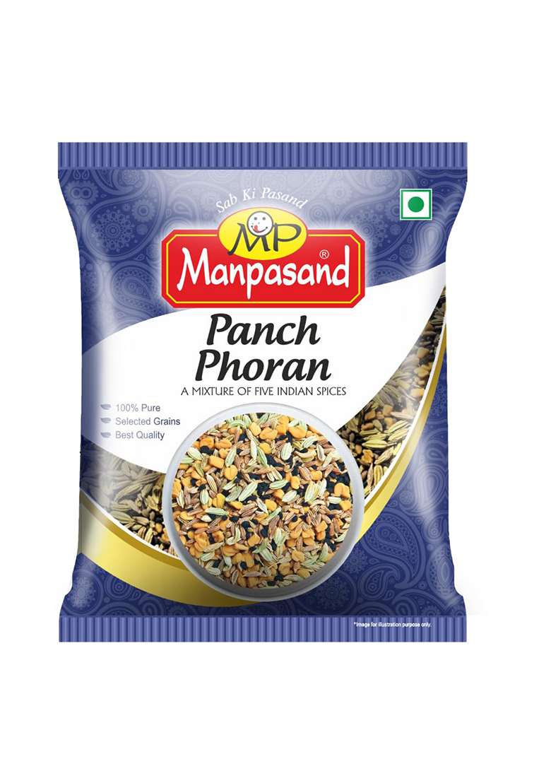 Manpasand Panch Phoron (Panch Foran) | Indian Five Spice Blend East India Favorite Bengali Masala Authentic Mix - 50Gm - Indya