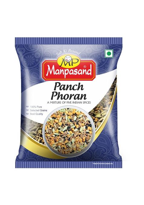 Manpasand Panch Phoron (Panch Foran) | Indian Five Spice Blend East India Favorite Bengali Masala Authentic Mix - 50Gm