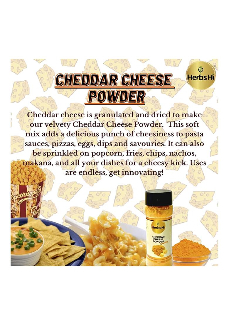 Herbshi Popcorn Seasoning Combo|Peri Cheese (55Gm),Tomato Chilli (55Gm),Cheddar Powder (55Gm)|Instant Spice Mix|For Pasta,Sauces,Pizzas,Eggs,Dips,Popcorn,Fries,Chips,Nachos,Makhana