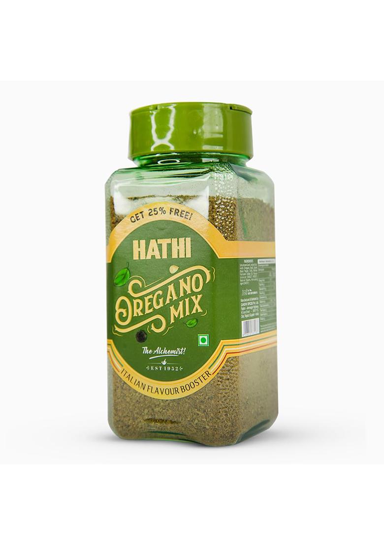 Hathi Masala Oregano Flakes Seasonings 120Grms, All Natural & Healthy Aromatic Spicy Dried Best Seasoning For Pizza/Pasta/Italian Dishes