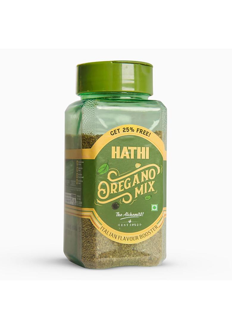 Hathi Masala Oregano Flakes Seasonings 120Grms, All Natural & Healthy Aromatic Spicy Dried Best Seasoning For Pizza/Pasta/Italian Dishes