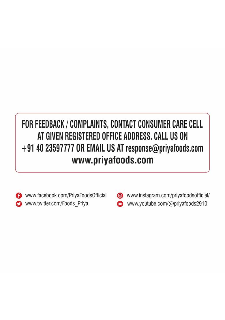 Priya Ready To Eat Shahi Paneer