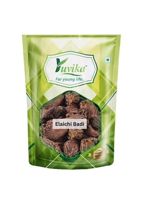 Yuvika Elaichi Badi - Elettaria Cardamomum Black Cardamom 100 Grams