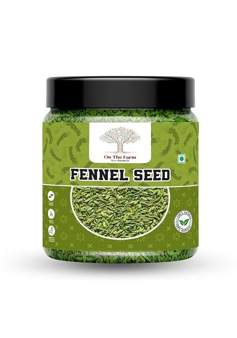 On The Farm - Pure Goodness Fennel Seeds (Saunf) Natural Digestive & Mouth Freshener | Post-Meal Mukhwas| 1Kg
