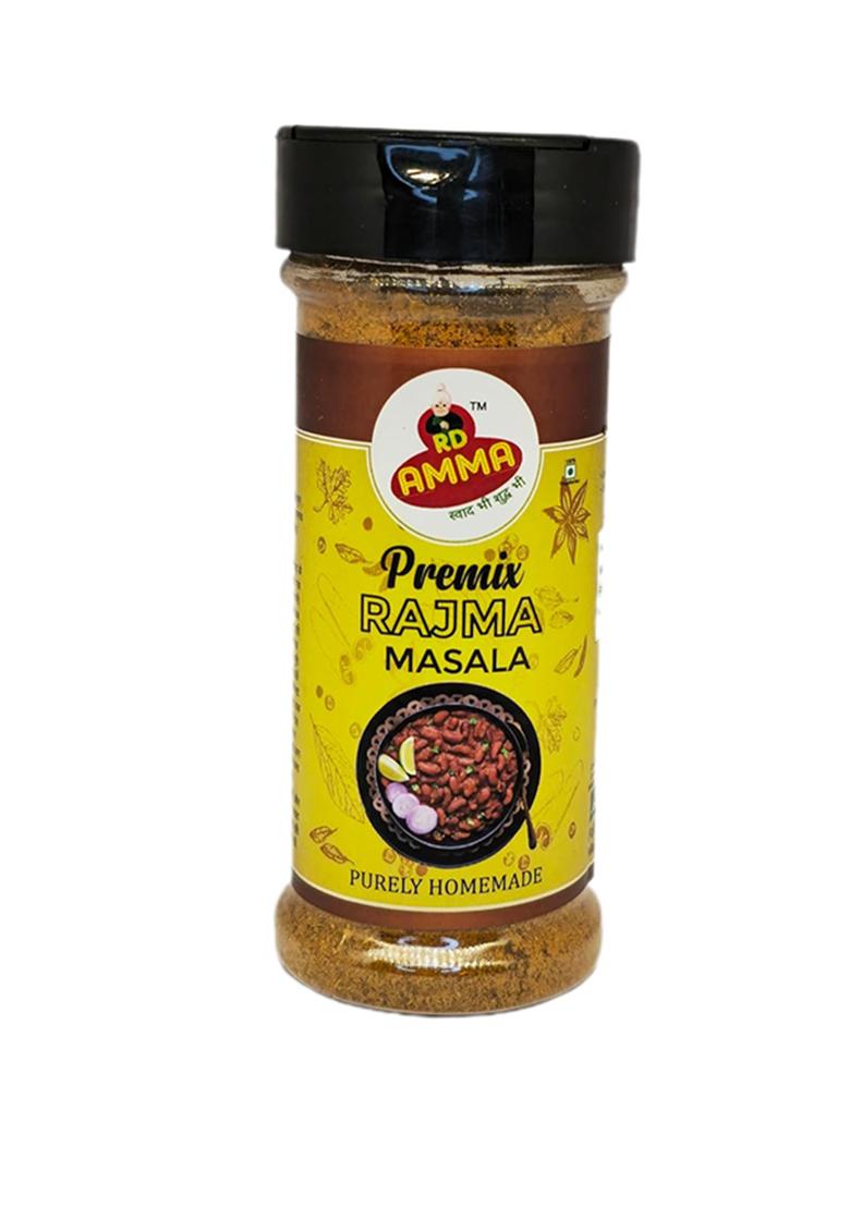 Rd Amma Pure Homemade Rajma Premix Masala, Authentic North Indian Taste, Fresh Spices, No Preservatives, Easy To Cook, Perfect For Flavorful
