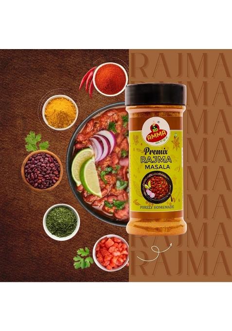 Rd Amma Pure Homemade Rajma Premix Masala, Authentic North Indian Taste, Fresh Spices, No Preservatives, Easy To Cook, Perfect For Flavorful