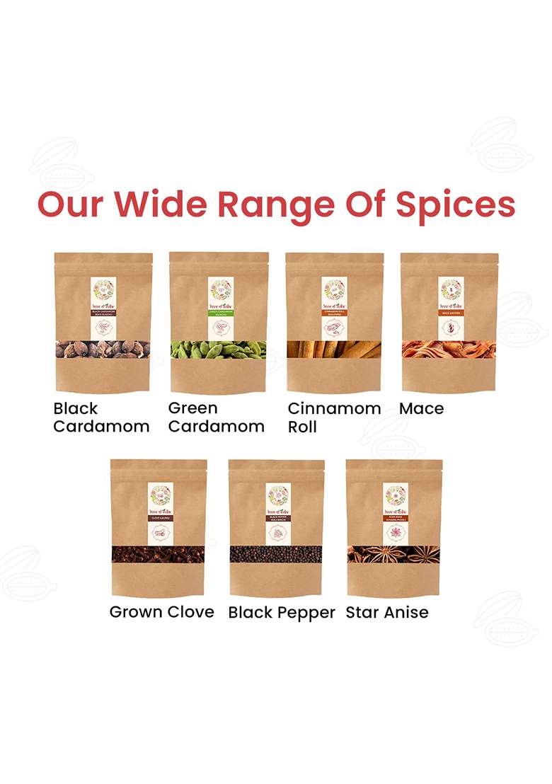 Love Of India Organically Grown Clove (Laung) Golden Brown | Kerala (Idduki) Premium Export Quality 50Gm (2) - Indya