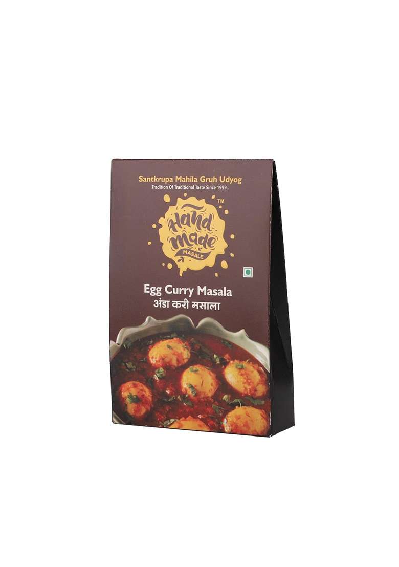 Handmade Masale Egg Curry Masala-100G - Indya