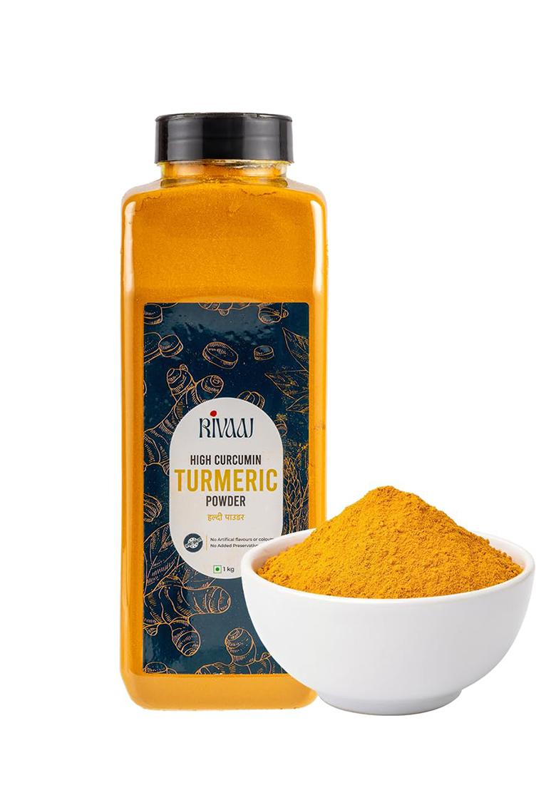 Rivaaj High Curcumin Turmeric Powder