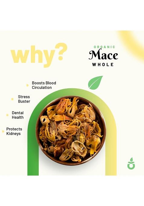 Pure Organio Organic Whole Mace Spice