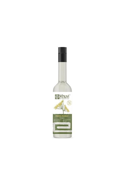 Khuvi Organics Fennel (Variyali) Sharbat, Refreshing Drinks, 500Ml