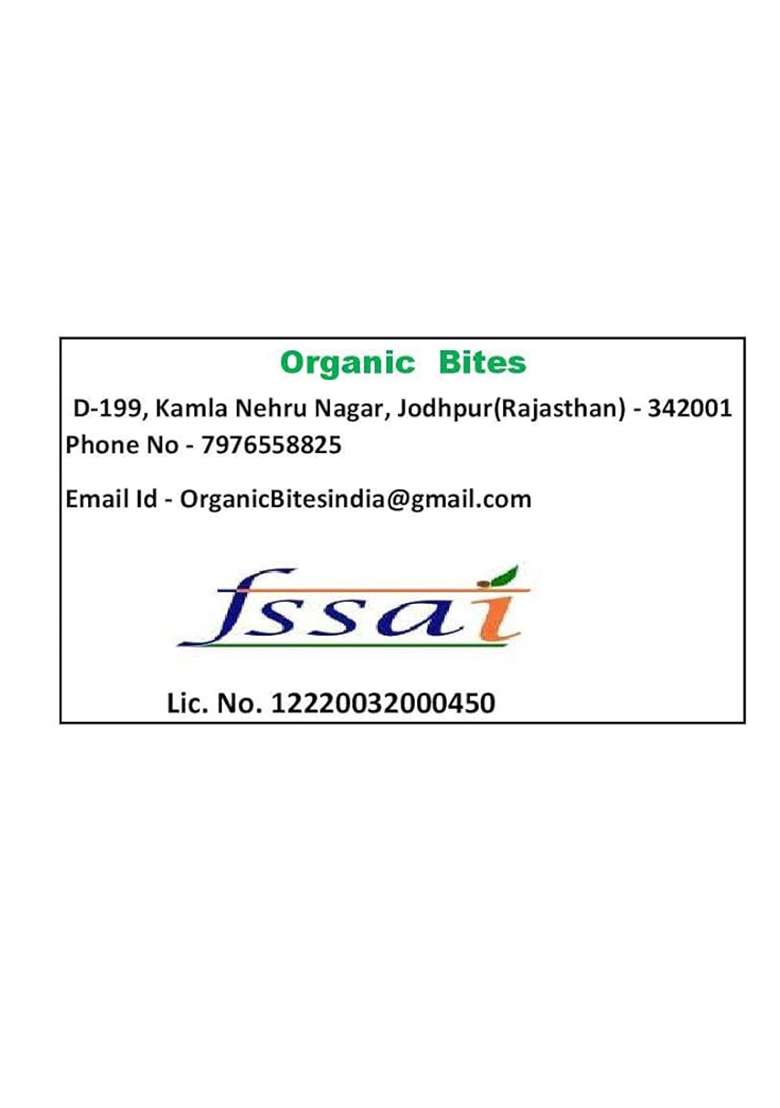 Organic Bites Borkut Powder | Churan Indian Jujube -200 Gm - Indya