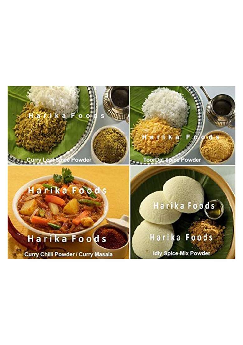 Harika Idly Spice Mix Powder (Home Made Style | Gunpowder South Indian For Idli, Dosa, Vada Etc..) - 350G - Indya