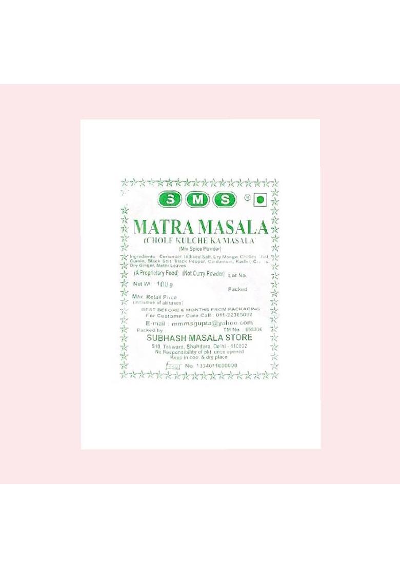 Subhash Masala Store Matra 100G