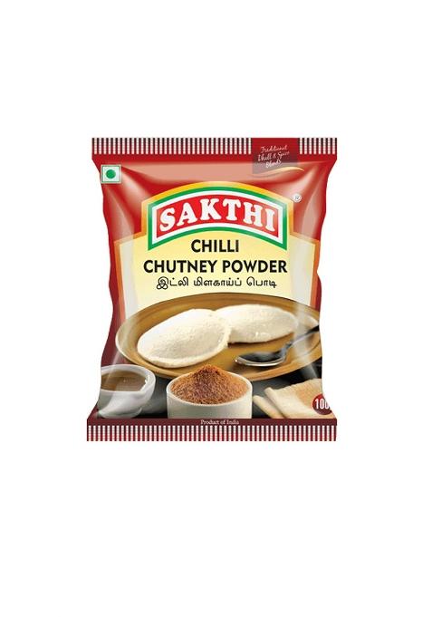 Sakthi Chilly Chutney (Pack Of 1) + Dhal Rice Mix 2) Garlic | South Indian Premium Spice Blend Combo Pack