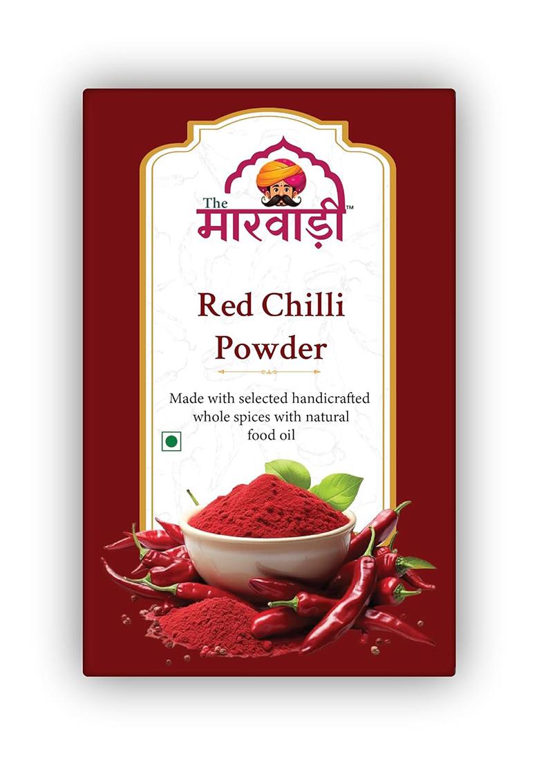 The Red Chilli Powder 400 G 100% Pure,Jodhpur Mathania Lal Mirch Bright Colour, Mild Heat, No Preservatives, Non Gmo, Gluten Free, Freshly Ground Indian Spice