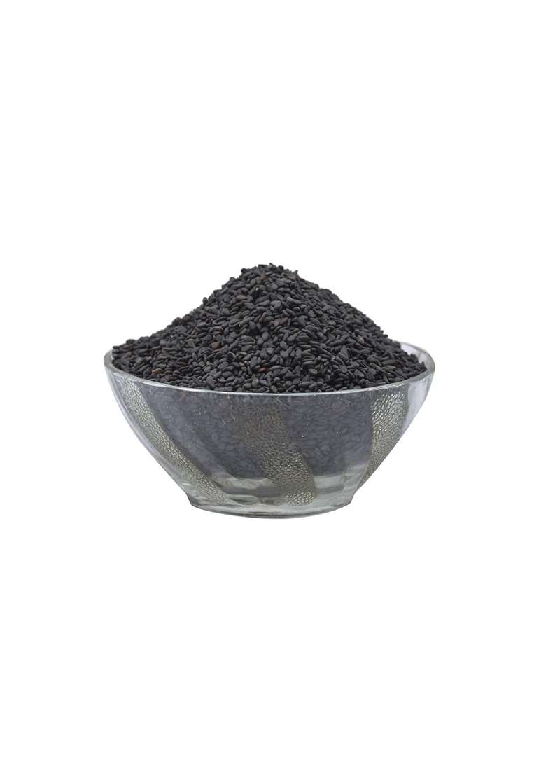Masala Chowk Natural Black Sesame Seeds (Kala Til), 1Kg - Indya